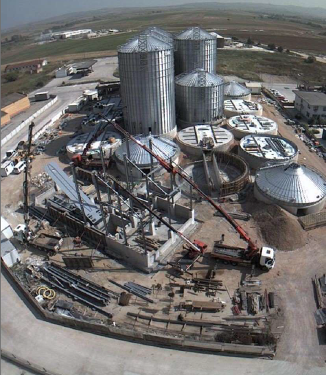 Toru Un Silo İnşaatı
